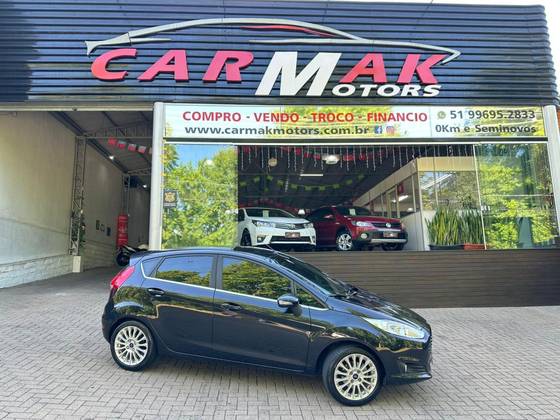FORD FIESTA 1.6 TITANIUM HATCH 16V FLEX 4P POWERSHIFT